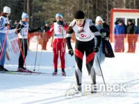 Вельчанин выиграл занял второе место в лыжных гонках