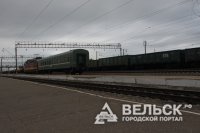 На участке Вологда – Коноша Северной железной дороги произошло