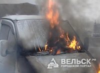 В Няндоме сгорела "ГАЗель"