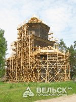 В Вельском районе восстанавливают храм