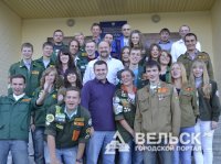 Губернатор Игорь Орлов встрелился с бойцам Всероссийской студенческой стройки «