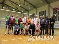 Волейбольный турнир среди ветеранов прошел в Вельске